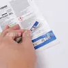 Etiquetas de Manual de Instruções Compostas, Etiquetas Dobráveis Multicamadas, Adesivos Adesivos Cosméticos de Folha Flip, Adesivos Dupla Camada Removíveis