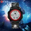 Reloj Electrónico Sanda de Astronauta Simple Más Vendido, Despertador Luminoso Multifuncional, Reloj de Pulsera de Estudiante Moderno, Suministro Directo desde Stock