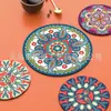 Alfombrilla de Té Resistente al Calor de Madera, Posavasos, Base Aislante, Bonita Alfombrilla para Mesa de Comedor, Alfombrilla Protectora contra Quemaduras, Alfombrilla de Goma de Alta Calidad, Alfombrilla para Platos