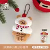 Tengyi Original Pingente Fofo de Pelúcia de Natal Desenho Animado Boneco Papai Noel Pingente Natal Mais Fácil de Combinar Pingente Fofo