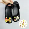 Accesorios para zapatos tipo ballet perforados DIY, accesorios de perlas y pedrería, hebillas de zapato desmontables de alta gama y decoraciones para la superficie del zapato