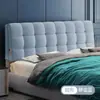 Cojín de cabecera Tatami sin cabecero Almohada de cama suave Empaquetada Madera maciza Cama Cojín trasero grande Cojín de cama Lujo accesible