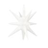 Balão de alumínio em forma de estrela tridimensional Amazon Creative Explosion, sem montagem, estrela de luz siamês, gota d'água, balão decorativo