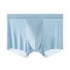 Ropa interior para hombre de algodón de cintura 5A, entrepierna de algodón antibacteriano, color sólido, cómoda, de seda helada para hombre, venta al por mayor directa de fábrica