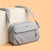 Bolso de Hombro Casual Color Macarrón Estilo Coreano, Bolso Cruzado de Múltiples Capas Moderno y Versátil, Gran Capacidad, Bolso Cuadrado Pequeño Sencillo para el Trabajo