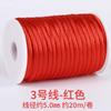 Fabricante Hecho a Medida 34567 Año Nuevo Chino Nudo Pulsera de Hilo Rojo Cuerda para Tejer DIY Pulsera de Hilo Rojo Tejida a Mano