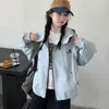 Chaqueta Softshell para Niñas Estilo Primavera y Otoño 2026 Nueva Elegante con Capucha Casual para Niñas Mayores Ropa de Otoño Top Tendencia