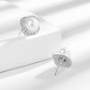 Aretes de Perlas Estilo Palacio Elegante Europeo y Americano Atrapadores de Tendencia Transfronterizos para Mujer Aretes Exagerados de Circonita Joyería de Oreja de Gama Alta