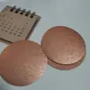 Fundo de Papel para Insígnia de Flash Duplo Ouro Escovado com Glitter Prata com Glitter Branco Papel Escovado Insígnia de Papel Flash Refletivo Base Inferior Papel Base