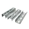 Soporte fotovoltaico de acero en forma de C soporte solar fotovoltaico soporte de zinc-aluminio-magnesio accesorios para soporte de terremotos canal en U viga longitudinal