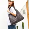 Bolsa de Compras Grande Capacidade Prática Espessada Dobrável Feminina para Supermercado Ecológica Atacado Casual Conveniente Bolsa de Ombro