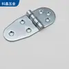 Dobradiça dobrável de aço inoxidável CL238 espessada, equipamento industrial, dobradiça invisível de distribuição em leque de 180 graus