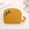 Bolsa de Tarjetas Corta Billetera para Monedas Multitarjetas Cremallera Organizador de Tarjetas Mini Cute Estuche para Tarjetas Billetera para Monedas Exquisita de Alta Calidad