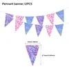 Amazon Kpop Demon Slayer Grupo Feminino Artigos de Festa Padrão Tigre Topper para Bolo de Aniversário Prato de Papel para Festa Decorações de Bandeirinhas