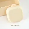 Peine de Cojín de Aire de Color Caramelo, Moderno y Lindo, Peine Mini de Airbag Portátil, Sin Enredos, Cabello Suave, Peine de Masaje Plegable