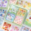 Papel de rastreamento goo cartão papel caixa de presente zoológico pequena classe Shining Stars série desenho animado DIY mão conta material 2