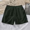 2023 comercio exterior transfronterizo nuevos pantalones cortos de cinco puntos para hombre secado rápido color liso pantalones de playa jóvenes deportes fitness pantalones cortos de secado rápido