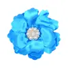 Nuevo Tejido de Satén Hecho a Mano Perla Diamante Núcleo de Flor Flor diy Accesorios para el Cabello Tocado Zapatos y Sombreros Accesorios de Ropa