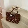 Bolso casual grande transfronterizo para mujer, nuevo bolso tote de lunares otoño 2026, bolso de hombro y axila de gran capacidad