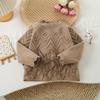Suéter Feminino Suéter de Renda Ponto Princesa Costura Tricô Pulôver Feminino Bebê Outono e Inverno Novo Engrossado Estilo Coreano Top