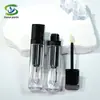 Tubo Simple Cuadrado de Plástico Shanyi para Brillo de Labios como Tubo Transparente de Pared Gruesa para Brillo de Labios Tubo Vacío Material de Empaque Cosmético