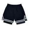 Pantalones Cortos de Verano Transpirables Finos de Secado Rápido de Seda de Hielo para Hombre, Pantalones Cortos Deportivos para Entrenamiento al Aire Libre, Correr, Pantalones Casuales