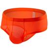 2025 Nuevos Calzoncillos Bóxer para Hombre Malla de Nailon Bolsa Transpirable Cintura Baja Venta al por Mayor Transfronteriza Venta Caliente