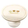 Toalha de Mesa Redonda Divertida de Desenho Animado Impermeável, à Prova de Óleo, Resistente ao Calor, Não Precisa Lavar, Isolante Térmico, Jogo Americano para Mesa de Jantar, Toalha de Mesa de Couro para Mesa de Centro, Protetor