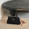 Bolsa Simples Retro de Axila 2026 Novo Estilo Início do Outono Bolsa de Mão Moda Bolsa de Ombro Grande Capacidade Para Trabalho Deslocamento Bolsa de Axila