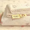 Sábanas de Gasa de Doble Capa Nuevas de Verano Pieza Única Lavables a Máquina Dormitorio de Estudiantes Sábanas para Cama en Casa Funda de Almohada Juego de Tres Piezas para Cama