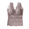 Venda Direta da Fábrica Venda Quente Transfronteiriça Lingerie Sexy de Renda Plus Size Costas Nuas com Bojos Camisola Fina Anti-Exposição