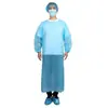 Suministro Directo de Fábrica Ropa Protectora de Plástico Desechable Personalizada Bata de Aislamiento para Uso Inverso Bata de Aislamiento Protectora de Seguridad Espesor