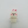 Señal de estacionamiento de muñeca de dibujos animados en 3D, muñeca de goma suave, cerdo acostado, muñeca de gato de la fortuna, en stock, venta al por mayor, gran suministro
