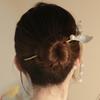 Horquilla con borla de cola de sirena transfronteriza, con disco de temperamento, estilo chino, accesorios para el cabello para mujer.