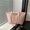 Grande Capacidade Tote Bag Feminino 2024 Nova Moda All-match Casual Shoulder Bag Work Commuter High-end Sense Bolsa Grande