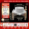 Moinho de pedra pequeno doméstico pequeno retrô máquina de moer manual de empurrar para leite de soja tofu jardim de infância moinho de grafite verde cânhamo antigo