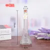 Botella de deseos de vidrio promocional con corcho, concha, flor seca, botella de almacenamiento, botella arcoíris, botella vacía a la deriva, estrella de la suerte, envío gratis