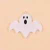 Série Halloween Europeia e Americana Acessórios de Acrílico Morcego Abóbora Coloridos Aranha Desenho Animado Acessórios Criativos Personalizados Acessórios