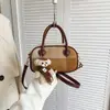 Bolso Tote Patchwork de Diseño de Nicho 2026 Nueva Moda Bolso Bowling Merade Bolso de Hombro para Viajes Diarios Bolso Cruzado