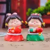 Tang Xiaohuan Dama de la Dinastía Tang Adornos de Estilo Antiguo Juguete de Moda Creativo Adornos para Mesa de Entrada Figuras de Resina Souvenirs Al por Mayor