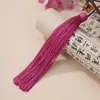 Colgante para coche pequeño tamaño espiga exquisita marcapáginas abanico accesorios para ropa colgante de borla vertical fabricantes venta al por mayor
