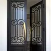 Maçaneta de Porta de Madeira Maciça Chinesa High-End Moderna Minimalista Aço Inoxidável Porta de Vidro Maçaneta de Porta Preta