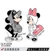 Pegatinas de Transferencia de Calor de Dibujos Animados al por Mayor Transferencia de Calor Mickey Mouse Accesorios para Ropa Patrón de Impresión Fábrica de Tinta Blanca Koss
