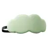Máscara de Ojos 6D Cloud Negro Opaca Siesta de Oficina Unisex Suave Cero Presión Aliviar Fatiga Máscara de Ojos para Dormir