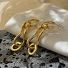 G2023 temperamento moda suave alto sentido marca grande fan blogger INS con pendientes diseño de nicho pin 95 A3/2