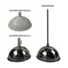 Soporte de Columna de Globos Accesorios de Acero Inoxidable Tablero KT Soporte de Barra Telescópica Base de Soporte de Piso Adaptador Barra de Conexión