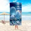 Especialmente Diseñado para Dropshipping Jit Transfronterizo de Toallas de Playa, Toallas de Playa Hechas a Medida con Impresión Digital, Toallas de Baño Absorbentes de Fibra Ultrafina