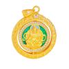 Tienda de oro Puzuo mismo estilo oro arena accesorios DIY colgante Bao Xianghua Huang Cai Shen Jin Yu Mantang collar de nuevo estilo chino para mujer