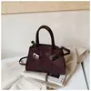 Bolso de Mano Boston Retro de Nicho Transfronterizo para Mujer 2026 Nueva Moda Versátil Casual para el Trabajo Bolso de Hombro Único Cruzado