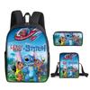Conjunto de Mochila Escolar Novo 2023: Mais Legal Que Você, Conjunto de Três Peças para Alunos do Ensino Fundamental, Mochila Estampada com Desenho Animado, Bolsa de Ombro e Estojo